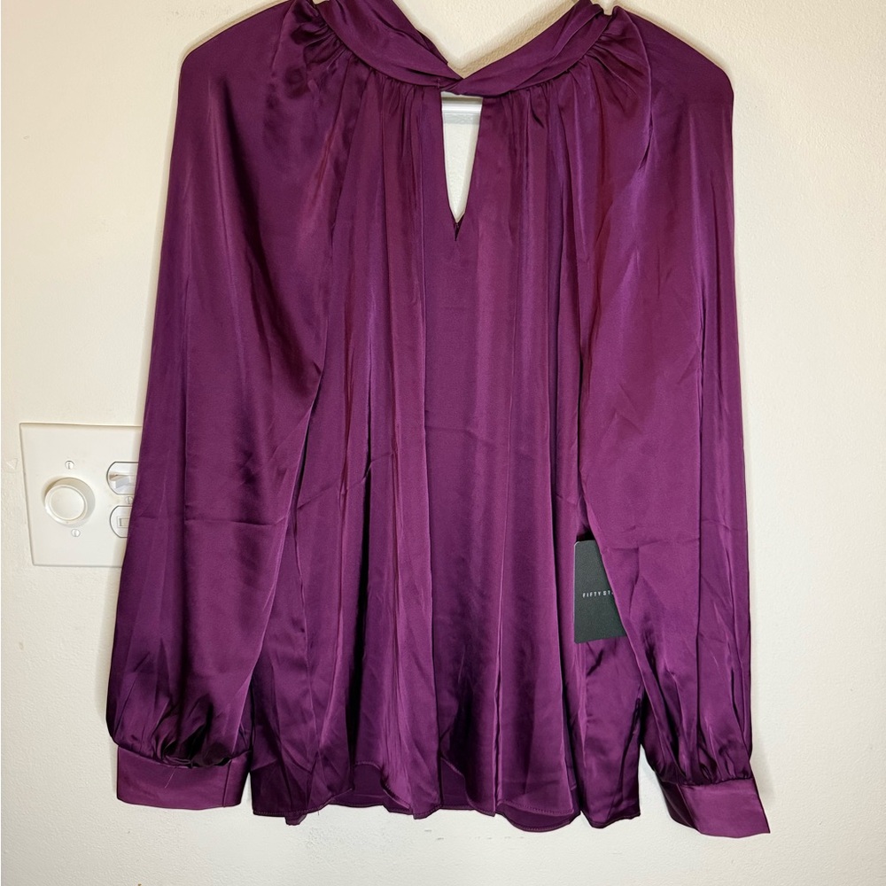Fifty Street Plum Women's‎ Blouse